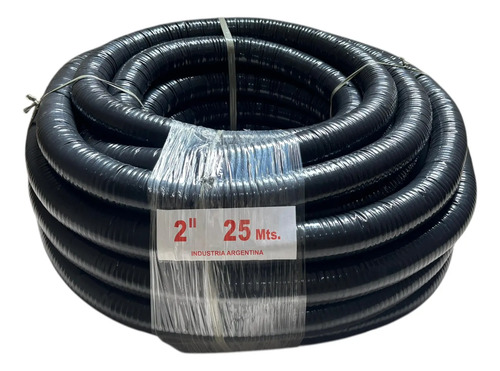 Caño Metálico Flexible Cubierto Polietileno 2 Pul X25 Mts - Imagen 3