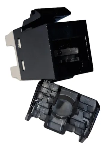 Jack Cat 6 Amp Tyco P/ Conector Rj-45 Pachera Roseta Rack - Imagen 4