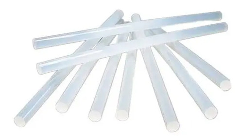 Barra Silicona Pegamento Hot Melt 7mm Zurich X10 Unid Fina