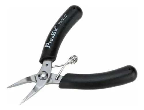 Micro Pinza Punta Larga 100mm Proskit 1pk-501e - Imagen 2