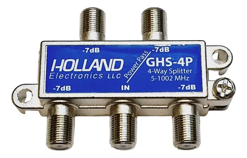 Derivador Splitter De Señal Holland Ghs-4p Paso Tensión - Imagen 3