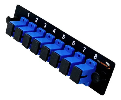 Frente Lgx Para Modulo Odf Pachera 8 P Acoplador Sc/pc X3u