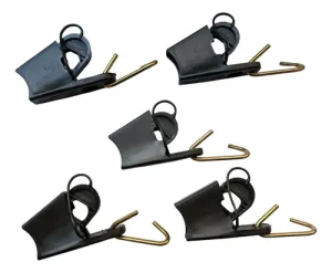 Mordaza Retencion Cartuchera De Fibra Optica Drop Pvc X5uni
