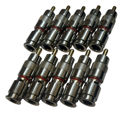 Conector De Compresion Rca-59 Holland Cctv Slc59-rca X10uni - Imagen 2