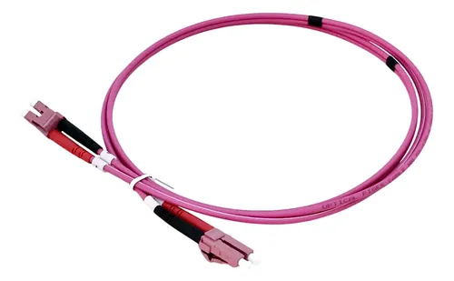 Patch Cord Lc/pc Multimodo Om4 Duplex 50/125 2mm 1mts X3u - Imagen 2