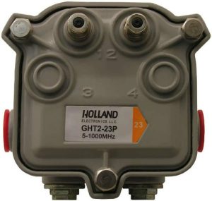 Tap Divisor Derivador De Línea Holland 2 Vias Ght2-*p