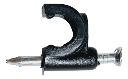 Grampa Clip Omega P/ Coaxil Holland Clavo Acerado X1000 Unid - Imagen 4