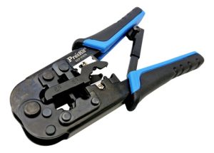 Pinza Crimpeadora Rj45-11 Proskit Prounion Criket Utp Cp-376