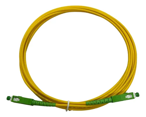 Patch Cord Fibra Optica Sc/apc A Sc/apc 1 Mts 3mm X10 Unids - Imagen 2