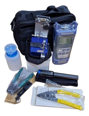 Kit Herramientas P/ Fibra Optica Ftth Cleaver Peladora Drop