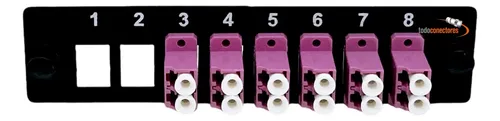 Frente Lgx Odf Pachera 8 Posiciones Multimodo Lc X3u