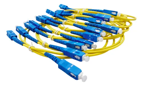 Patch Cord Fibra Optica Sc/upc Sc/pc Monomodo 2 Mts 50u - Imagen 8