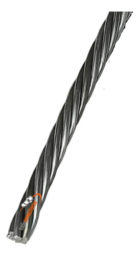 Linga Rienda De Acero Galvanizado 3 Mm 1x7 Normali X500 Mts