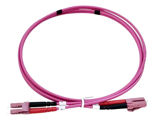 Patch Cord Lc/pc Multimodo Om4 Duplex 50/125 2mm 1mts X3u - Imagen 4