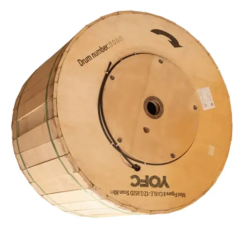 Fibra Optica Autosoportada Adss Yofc 144h Rollo 4km Tubo Sue - Imagen 2