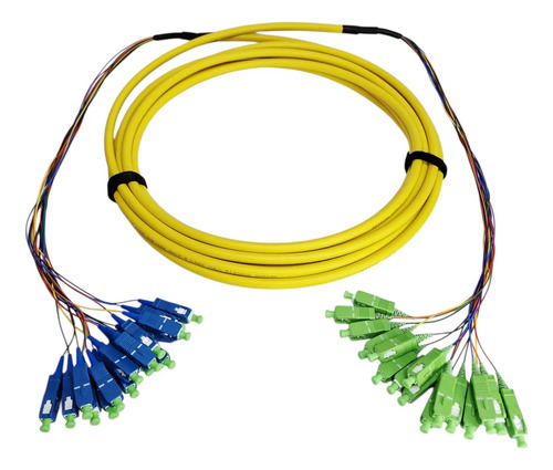 Multipatch Tight Buffer 30 Mts Sc/apc Sc/upc 16 Fibras - Imagen 5