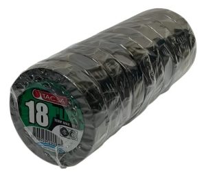 Cinta Aisladora Tacsa 18 Plus Premium 20 Mts X10u
