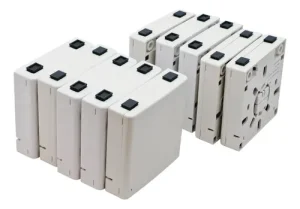 Roseta Ftth Fibra Óptica 2 Acopladores Sc/apc Fijacio X50uds
