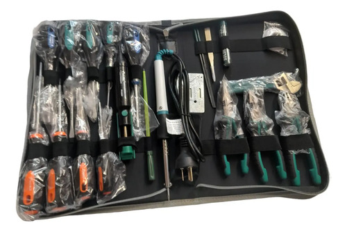 Maletín De Herramientas Con 23 Pzas Estuche Proskit 1pk-813