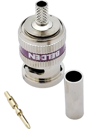 Conector Bnc 75 Ohm 12g 8k 4855rbuhd3 Belden 4855r 4505r X10 - Imagen 3