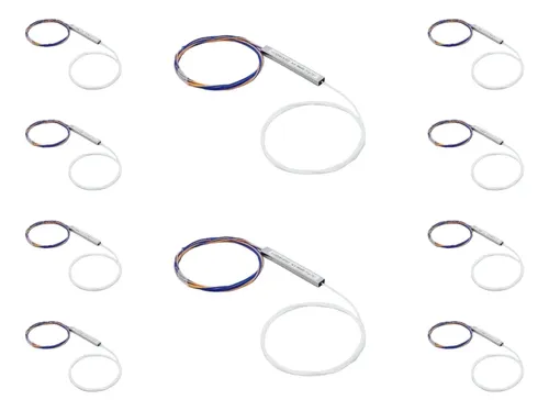 Derivador Splitter D Fibra Optica Fusion 1x8 S/conector X10u