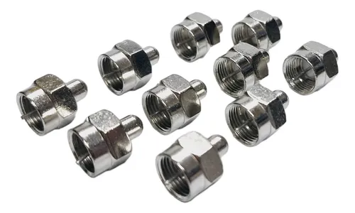 Conector Terminal F C/ Carga De 75 Ohm Holland P/ Derivador