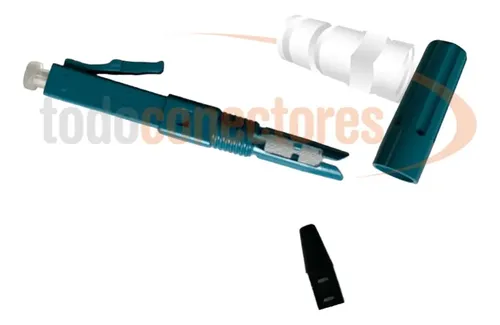 Conector Mecanico Rapido Lc/upc Sm Pc Fibra Optica Hellerman - Imagen 2
