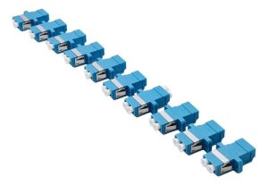 Acoplador Adaptador Duplex Fibra Optica Mono Lc/upc X10 Unid
