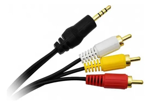 Cable Mini Plug 3.5 Mm 3 Rca Audio /video Stereo Premium - Imagen 2