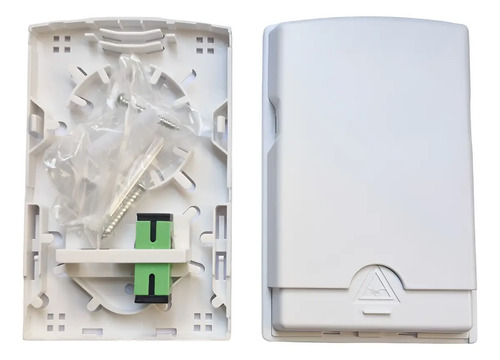Roseta Fibra Optica Ftth Con Tapa Acoplador Sc/apc X100u - Imagen 2