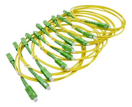 Patch Cord Fibra Optica Sc/apc A Sc/apc 1 Mts 3mm X10 Unids - Imagen 10