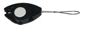 Morseto Retencion Cartuchera Para Fibra Optica Drop Pvc X10