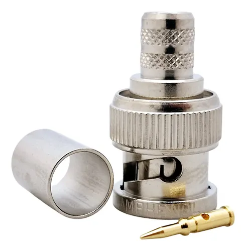 Conector Bnc Amphenol M B1121-a9-nt3g -belden 1694a X 10unid - Imagen 2