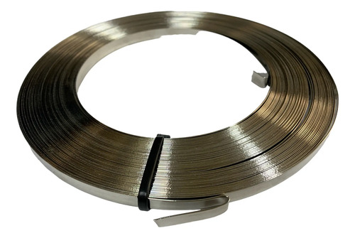 Suncho Fleje Acero Inoxidable 0.304 Real 3/8 X30mts Inox-ban - Imagen 2