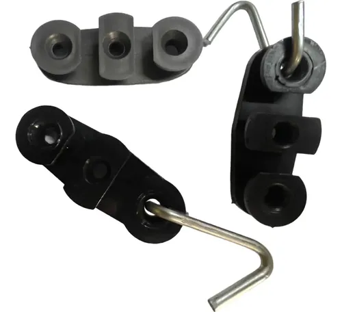 Retención De Fibra Optica Figura 8 Cartuchera C/ Gancho X10 - Imagen 3