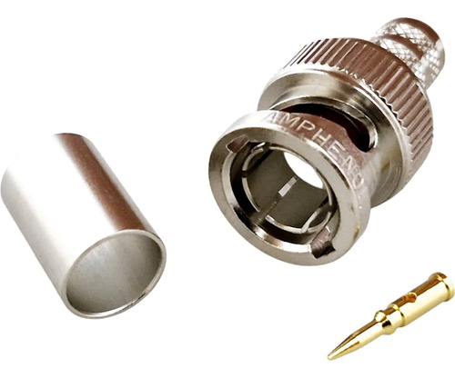 Conector Bnc Amphenol M B1121-a9-nt3g -belden 1694a X 10unid - Imagen 3