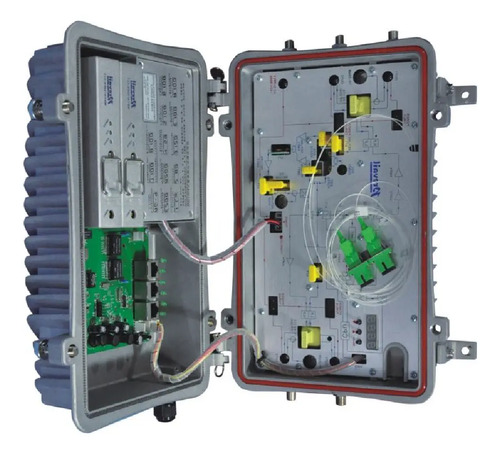 Nodo Optico Receptor 4 Salidas C/ Láser Dfb 50db 1 Ghz 60v - Imagen 3
