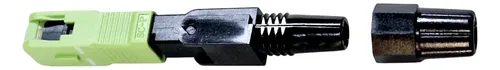 Conector Mecánico Plano Redondo Fibra Optica Sc/apc X100 - Imagen 4