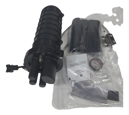 Caja De Empalme Domo Para Fibra Optica 12/24 Hilos Completa - Imagen 2