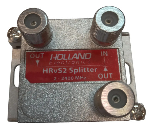 Derivador Splitter Satelital Digital Holland Hrvs2 2.4 Ghz - Imagen 3