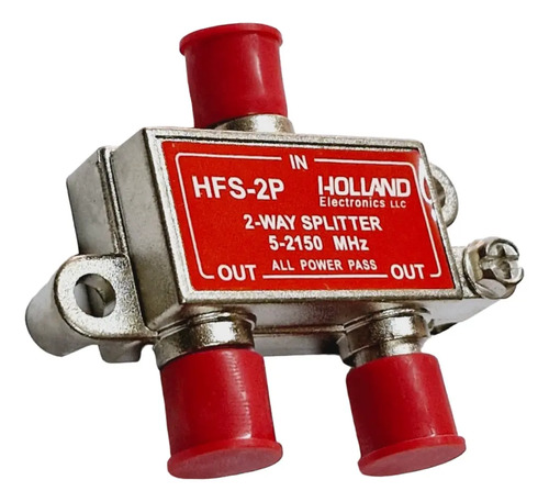 Derivador Holland Digital 2.2 Ghz Hfs-2p P/ Tv Publica Tda