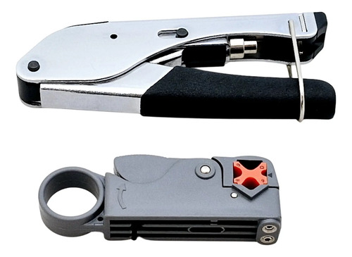 Kit De Herramientas Pela Cable + Pinza De Compresión Koion
