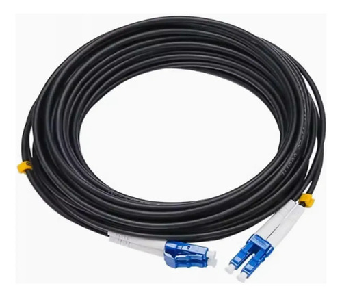 Patch Cord Fibra Optica Exterior Lc/upc Mono 100mts Duplex