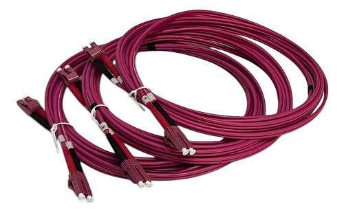 Patch Cord Lc/pc Multimodo Om4 Duplex 50/125 2mm 3mts X3u