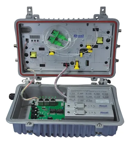 Nodo Optico Receptor 4 Salidas C/ Láser Dfb 50db 1 Ghz 60v