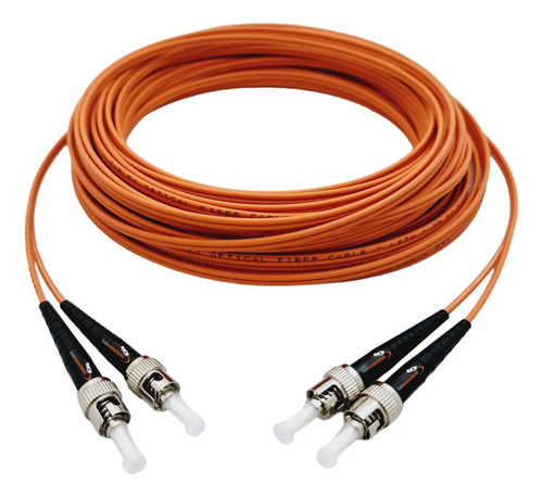 Patch Cord St St/upc Multimode Duplex 60.5/125 2mm Om1 15mts - Imagen 2