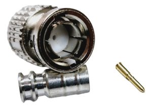 Conector Bnc Macho Para Belden 1855a X10 Unids Usa
