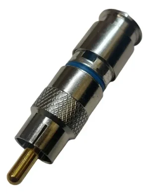 Conector De Compresion Rca-6 Holland Cctv Slc6-rca X10uni