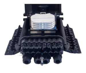 Caja Empalme Nap Cto Fibra Optica Vacia Ip68 24 Salidas Drop