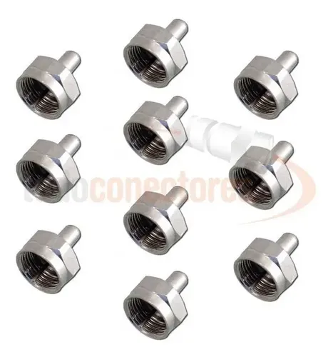 Conector Terminal F C/ Carga De 75 Ohm Holland P/ Derivador - Imagen 2